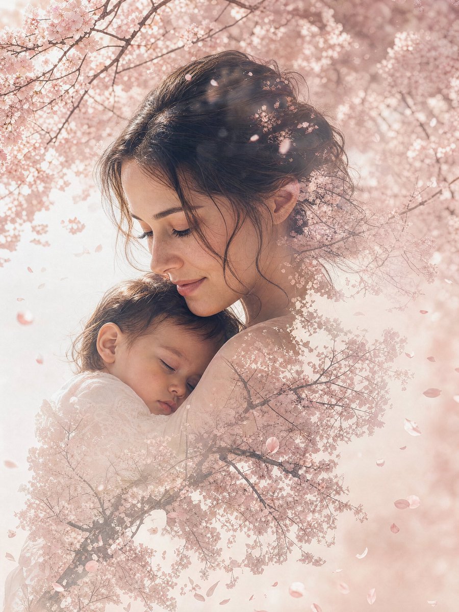 AI Prompt for Double Exposure Nature Portrait Photography