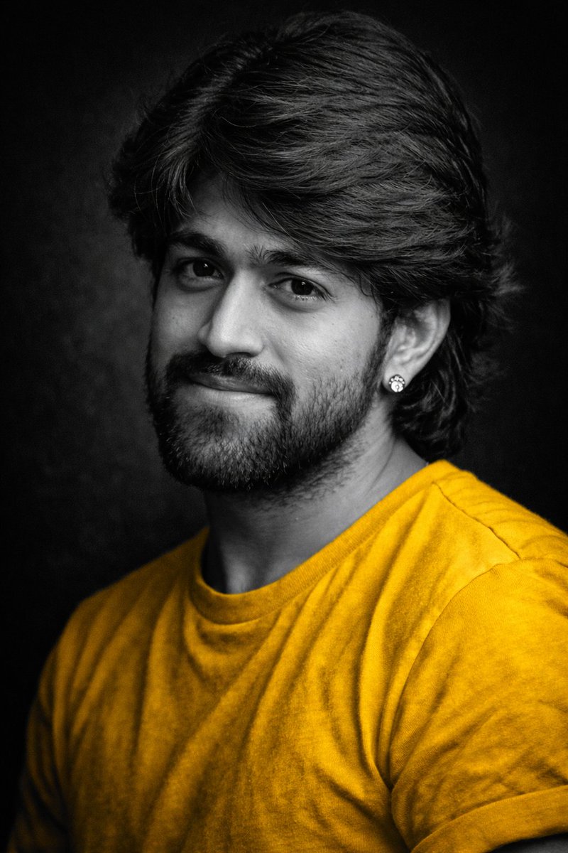 AI Prompt for Dramatic Black and White Portrait with Pop of Color