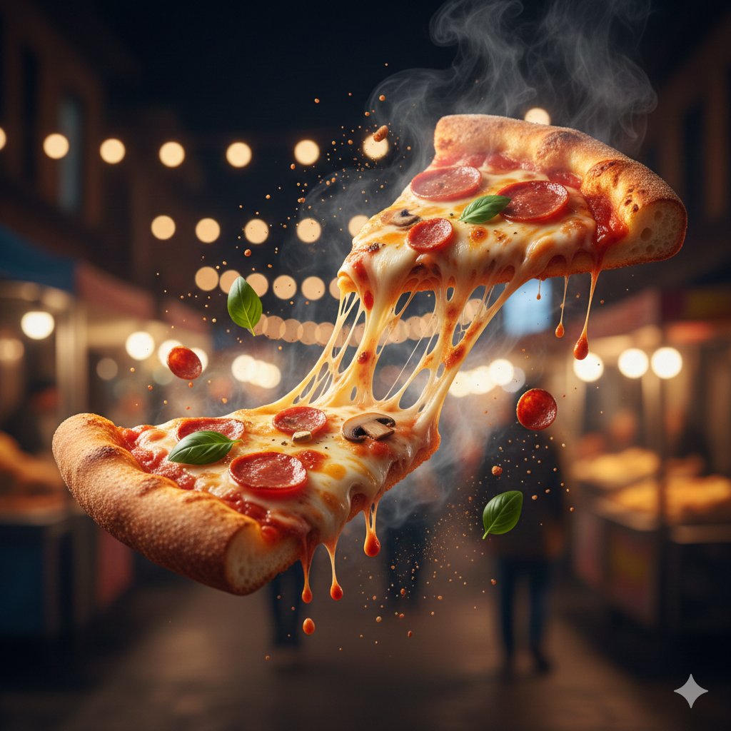AI Prompt for Dramatic Food Photography in Zero Gravity