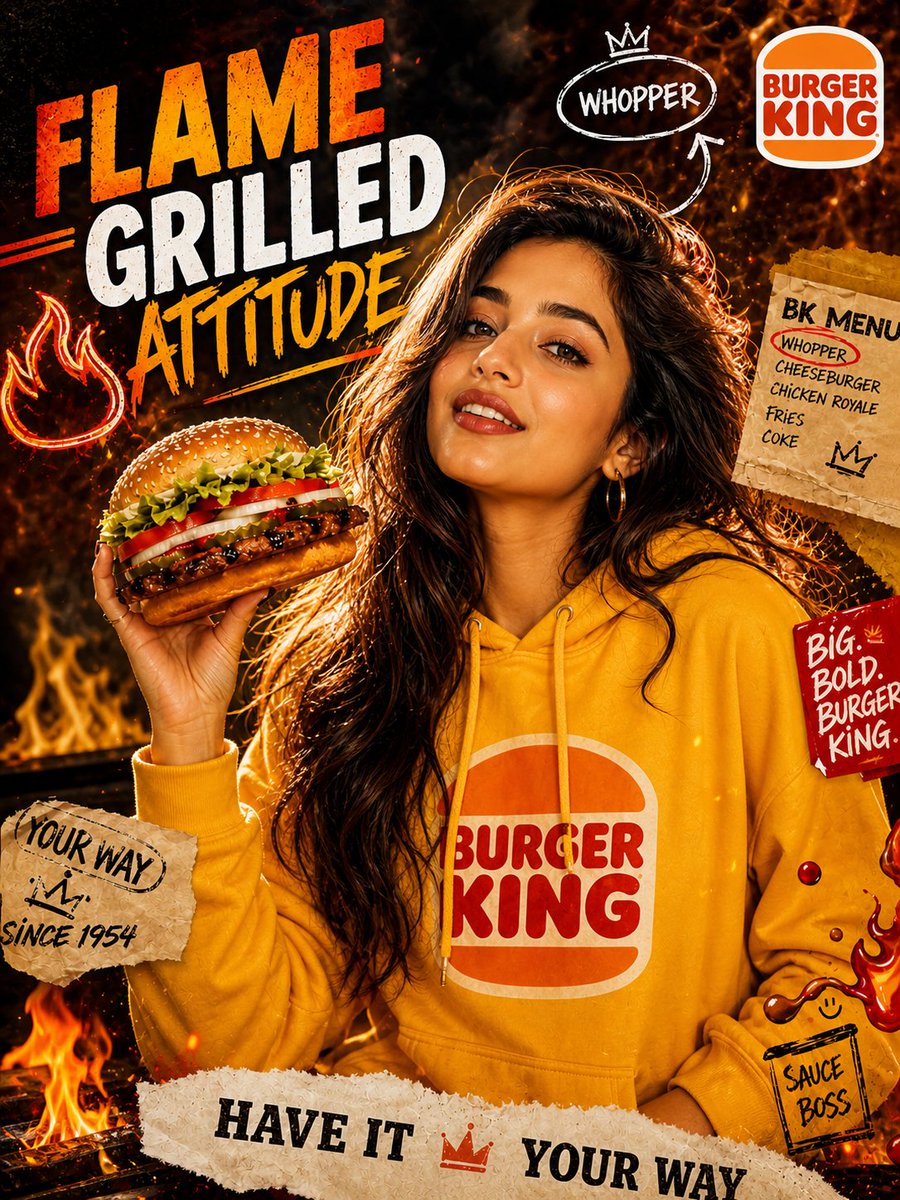 AI Prompt for Dramatic Food Poster with Hollywood-Style Lighting