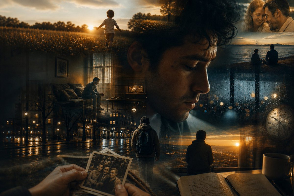 AI Prompt for Dreamlike Double Exposure Montage with Cinematic Lighting