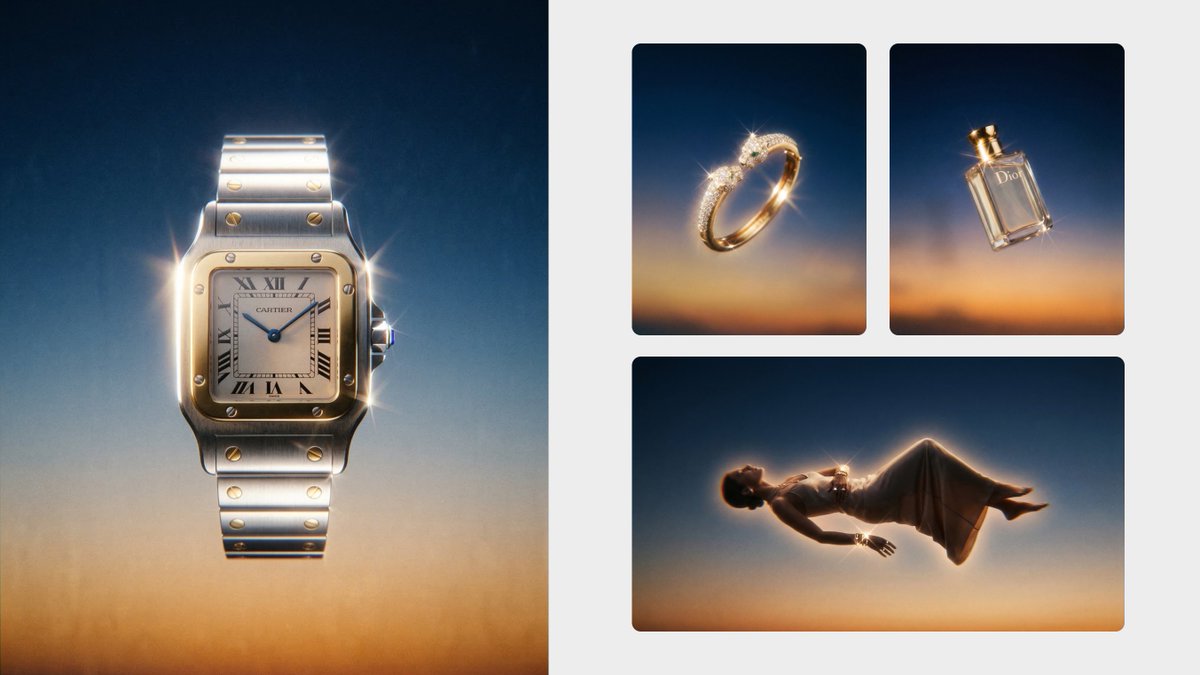 AI Prompt for Dreamy Surreal Photography: Retro Vintage Luxury Editorial Style