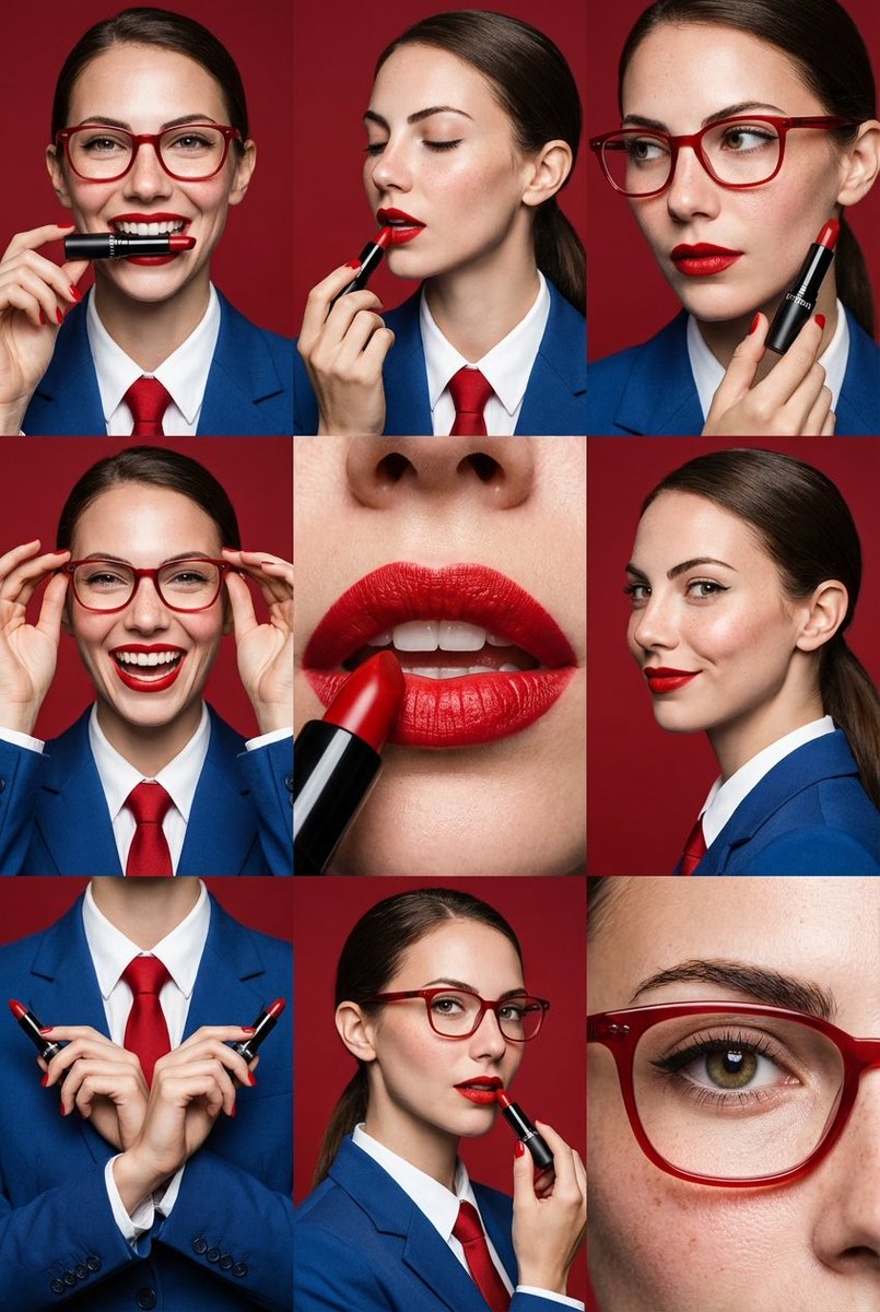 AI Prompt for E-commerce Lipstick Commercial Photography Advertising