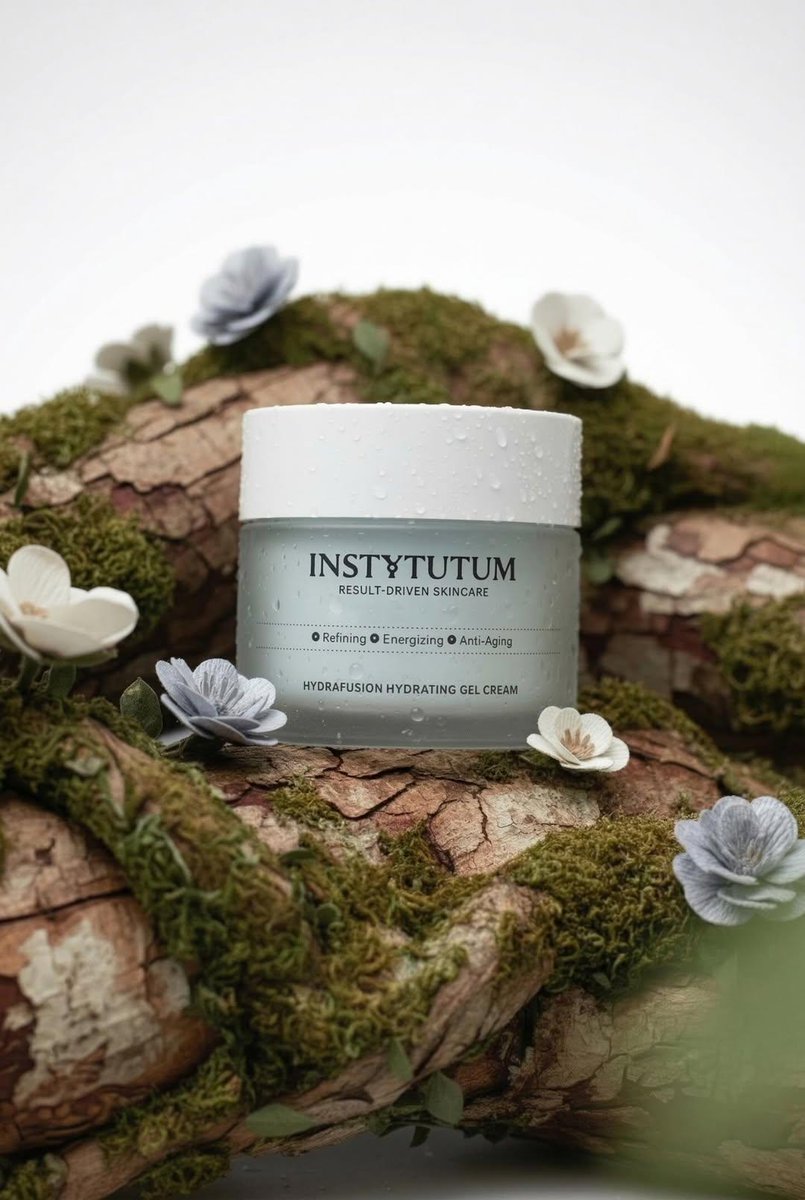 AI Prompt for E-commerce Luxury Skincare Photography with Nature Elements