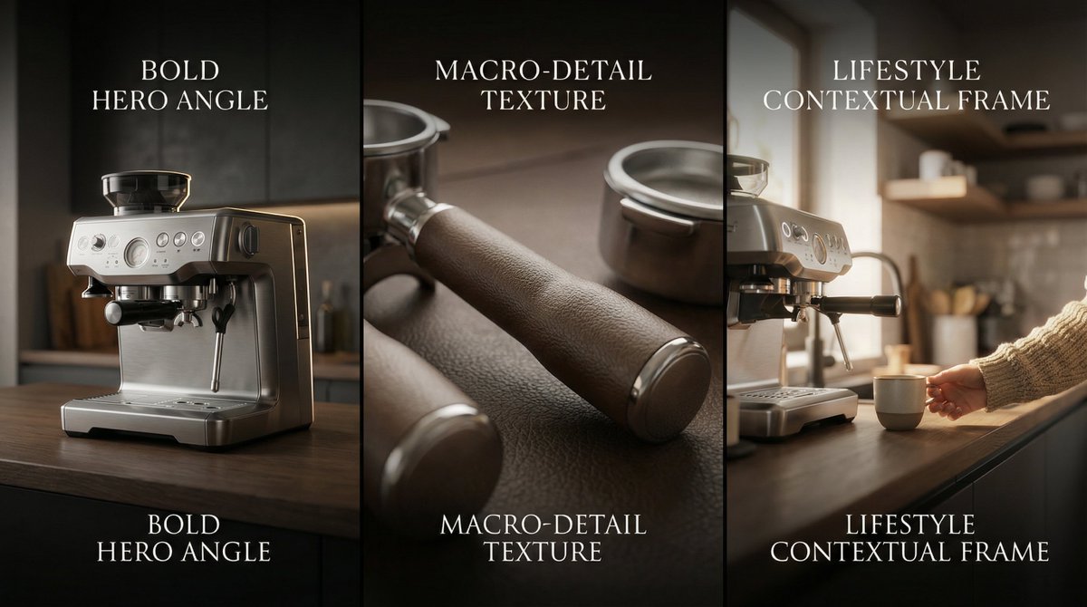 AI Prompt for E-commerce Product Photography with Cozy Home Settings