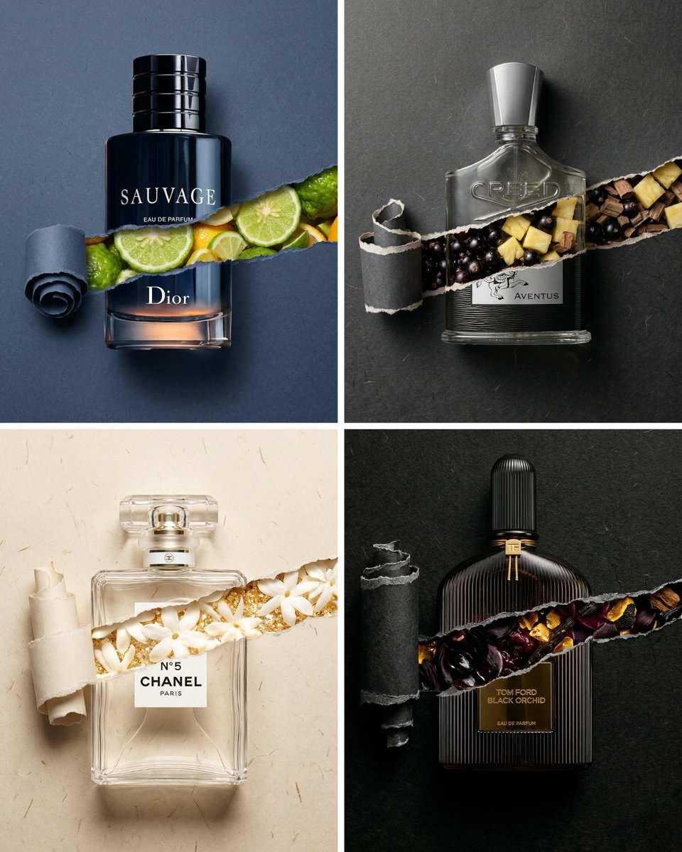 AI Prompt for E-commerce Product Photography with Paper Effect