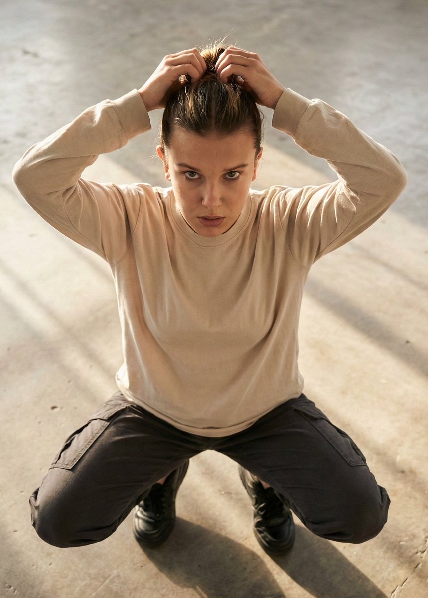 AI Prompt for Editorial Realism Portrait Photography of Women in Minimalist Settings