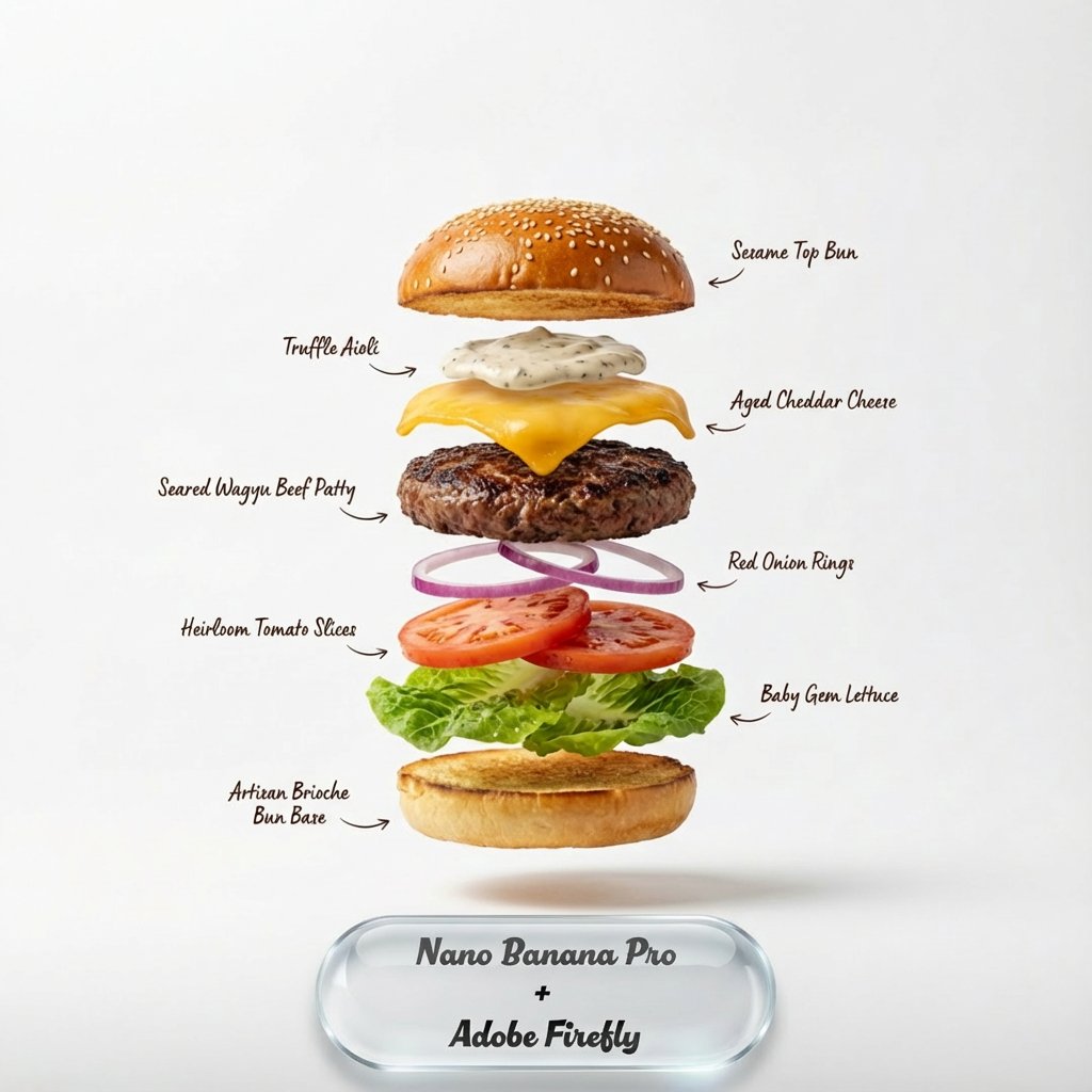 AI Prompt for Explosive Food Photography with Nano Banana Pro