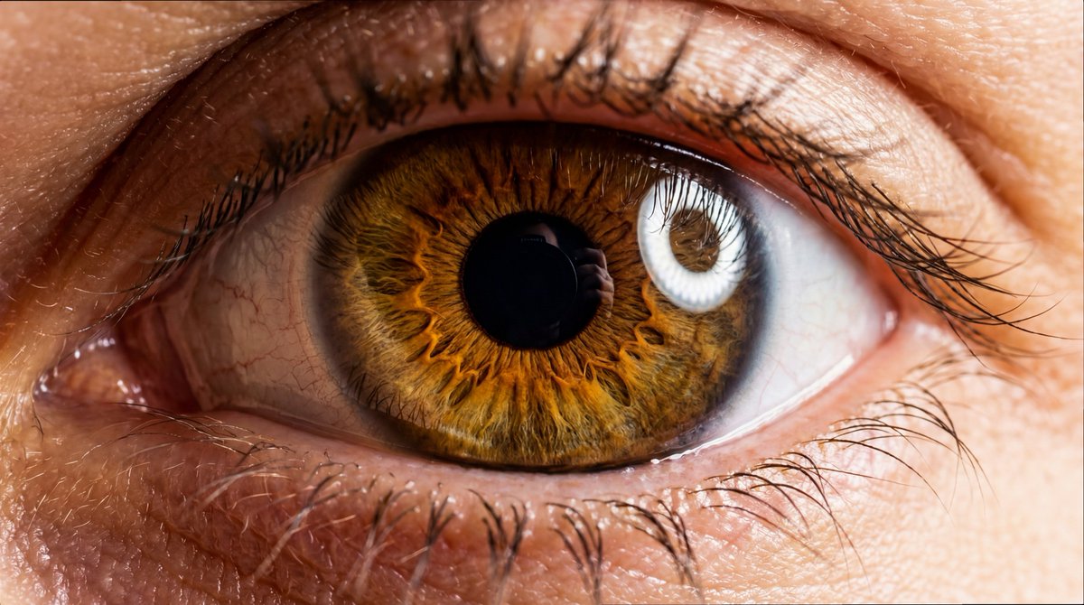 AI Prompt for Extreme Close-up Human Eye Photography with Studio Lighting