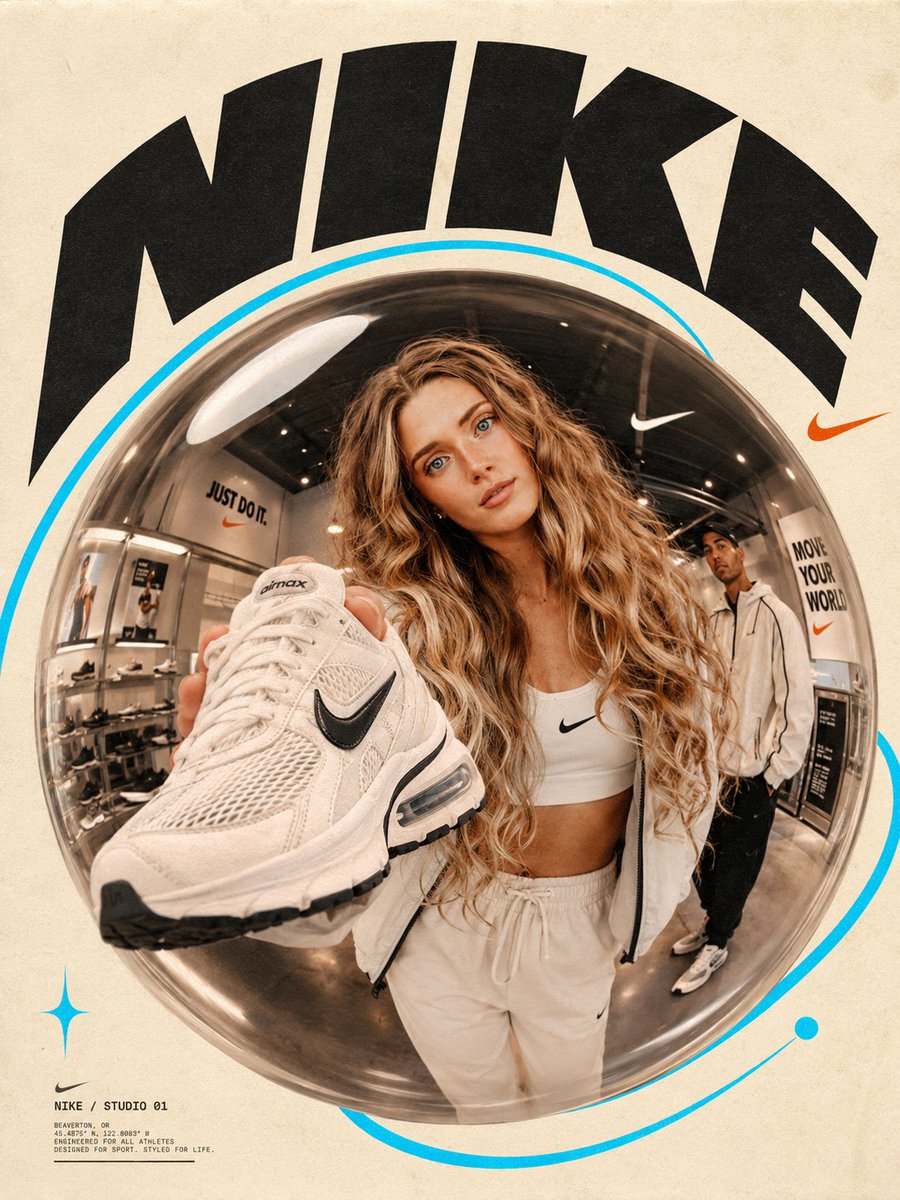 AI Prompt for Fisheye Lens Branded Universe - Product Marketing Visuals