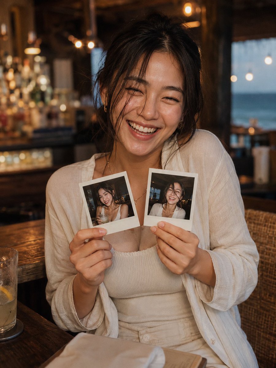 AI Prompt for Fujifilm Style Vacation Portrait with Retro Aesthetic