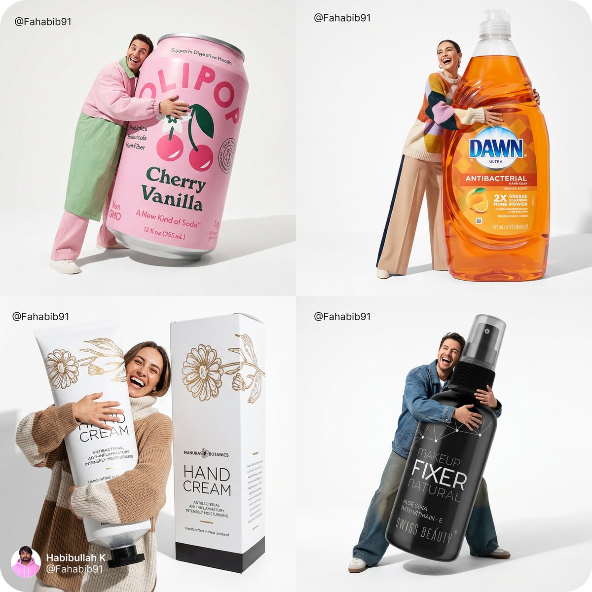 AI Prompt for Fun and Creative Commercial Product Photography