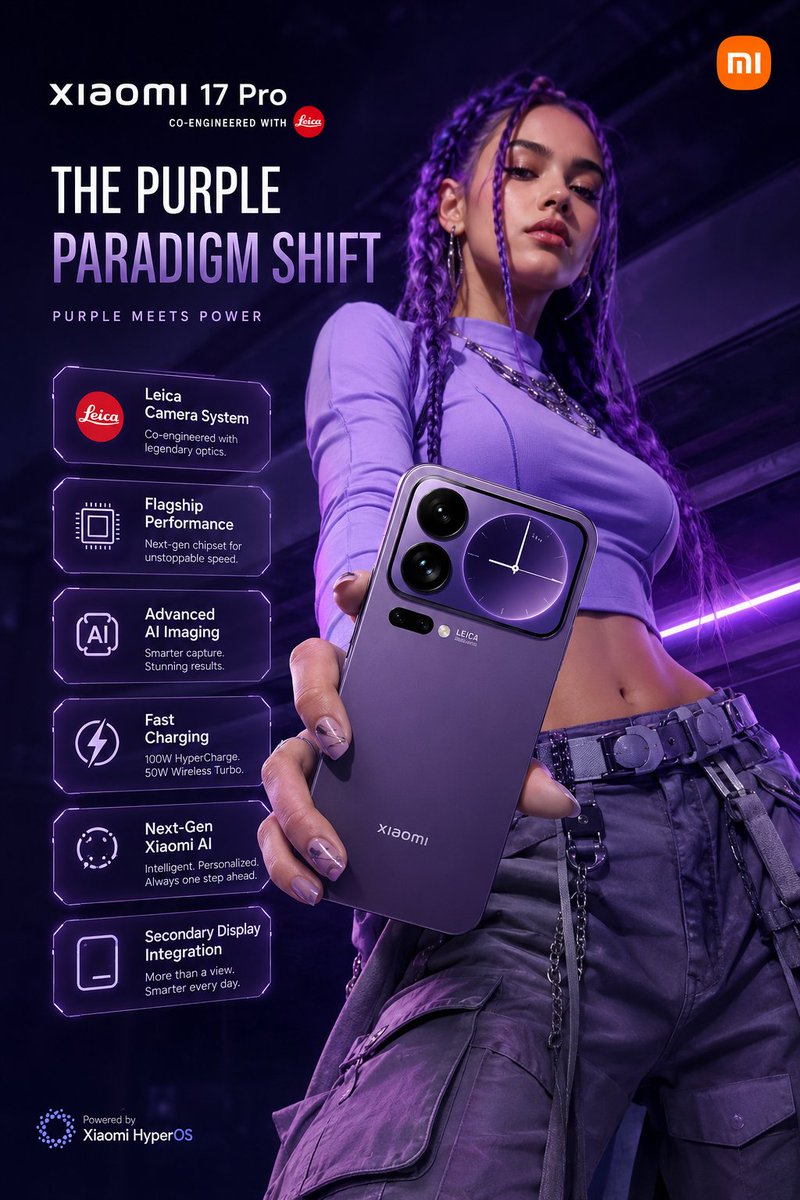 AI Prompt for Futuristic Cyberpunk Smartphone Advertisement