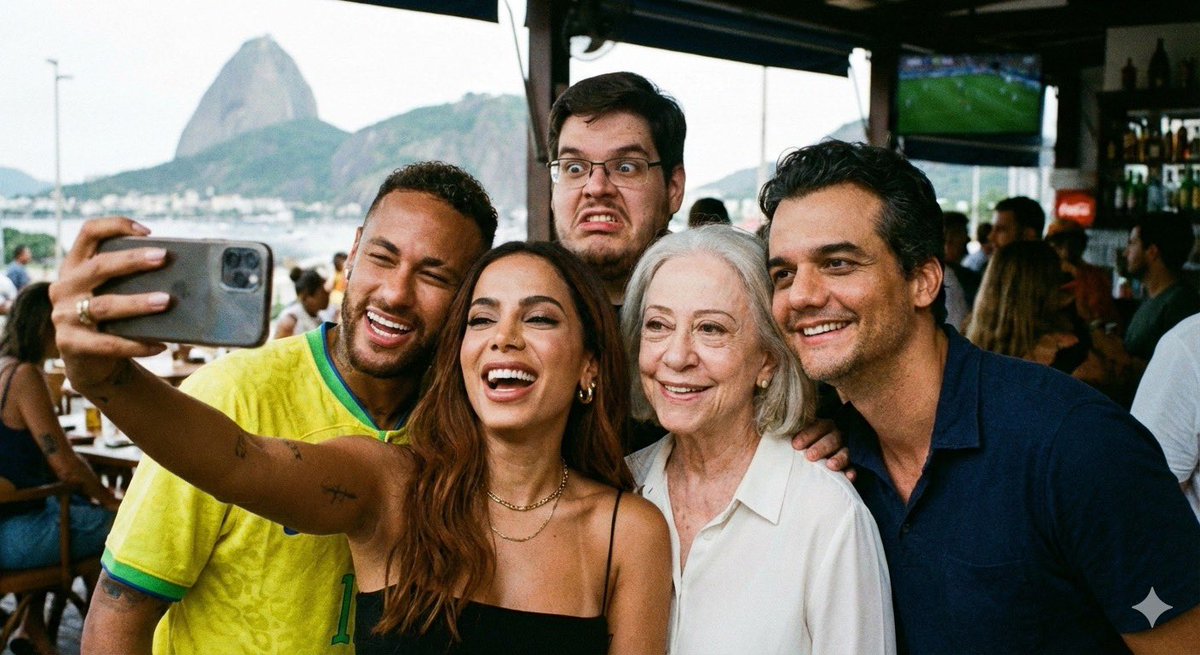 AI Prompt for Generating Brazilian Celebrity Selfies
