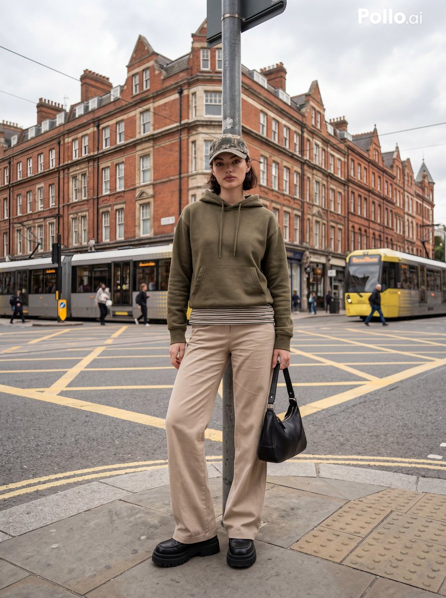 AI Prompt for Generating City Street Fashion Photography Images