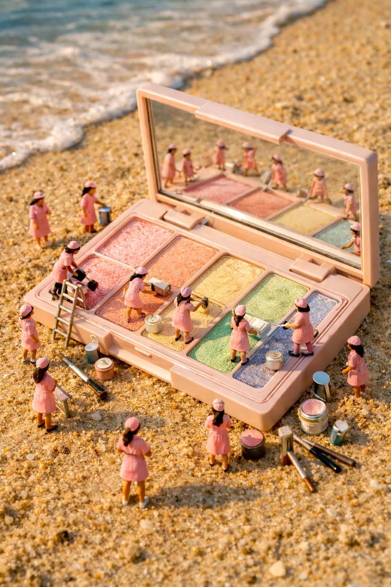 AI Prompt for Generating Realistic Image-to-Image Transformations with Miniature Figures