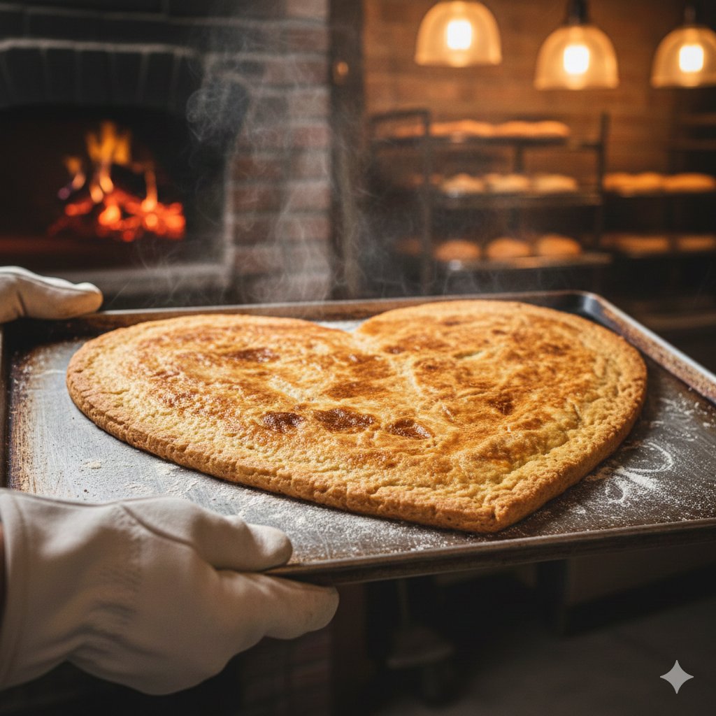 AI Prompt for Generative Giant Cookie Scene Imagery