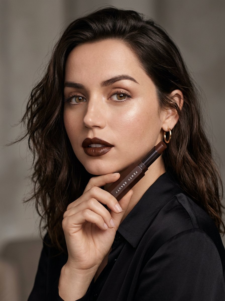 AI Prompt for Glamorous Beauty Advertisement with Ana de Armas - Nano Banana 2