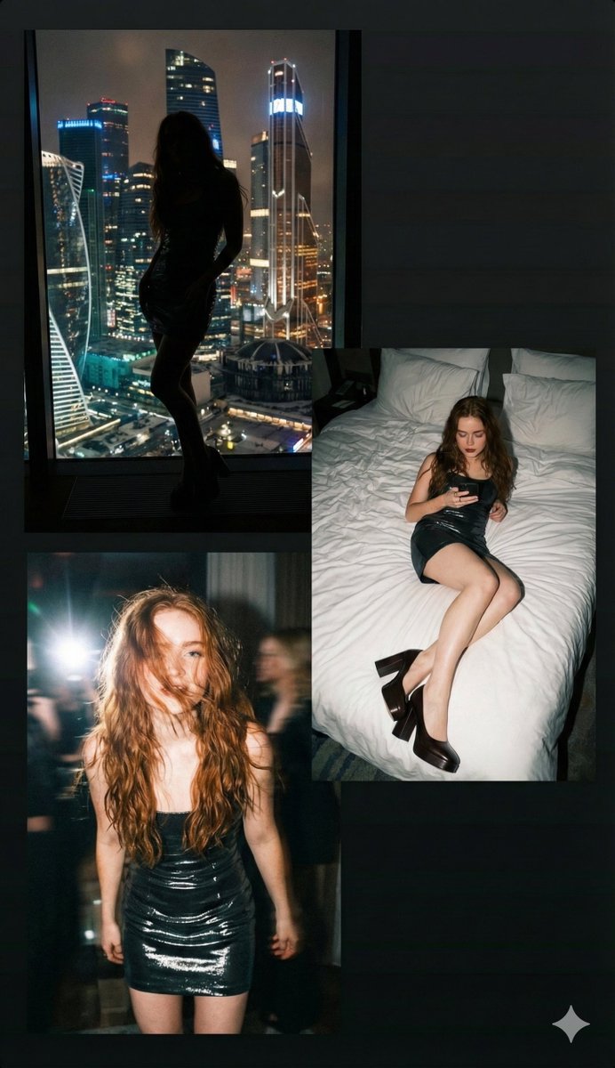 AI Prompt for Glamorous Nightlife Cinematic Collage
