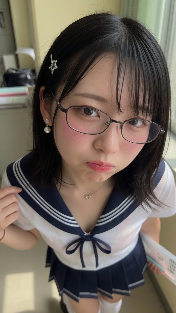 AI Prompt for High-Angle Close-Up Portrait Generation