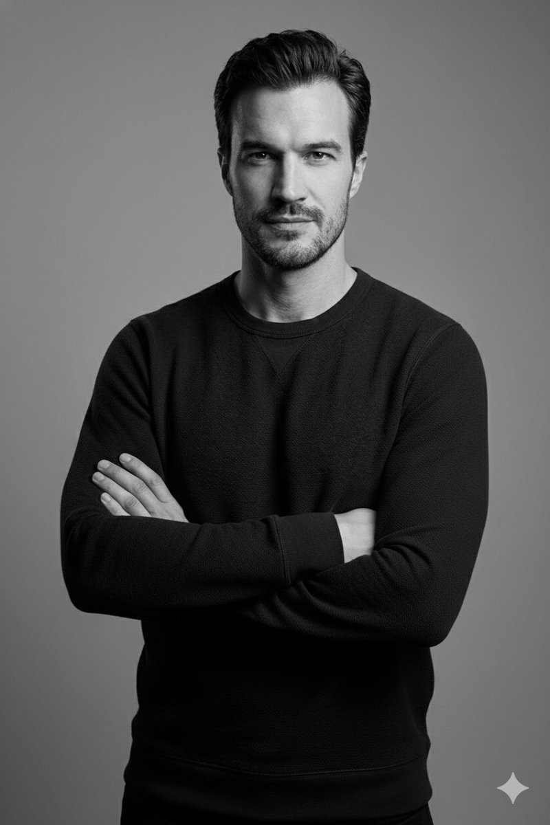 AI Prompt for High-Contrast Monochrome Portrait Photography