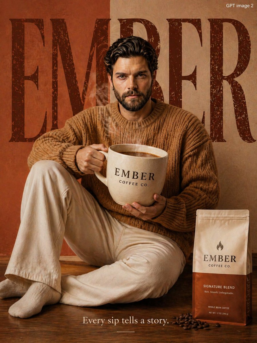 AI Prompt for High-End Coffee Brand Advertisement Promotion