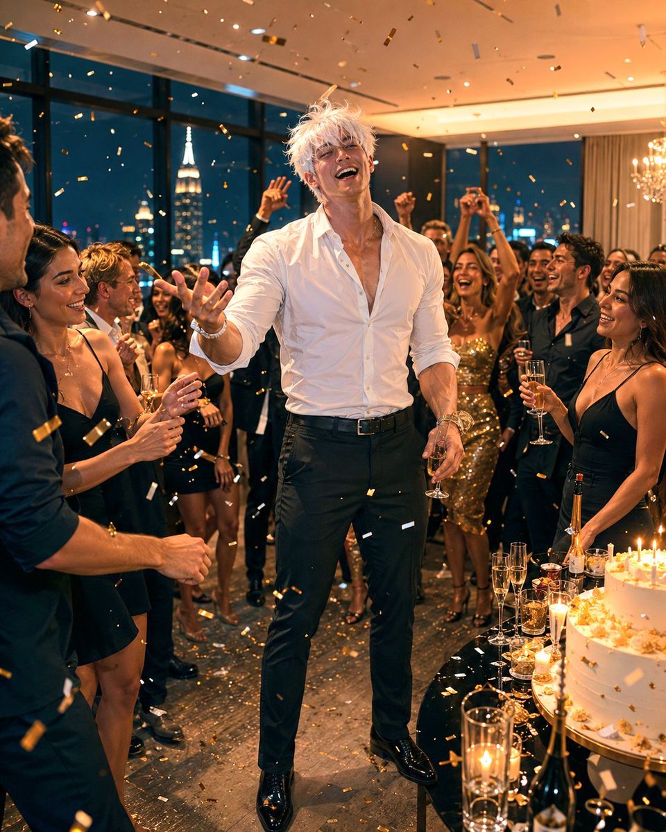 AI Prompt for High-End Luxury Party Photos
