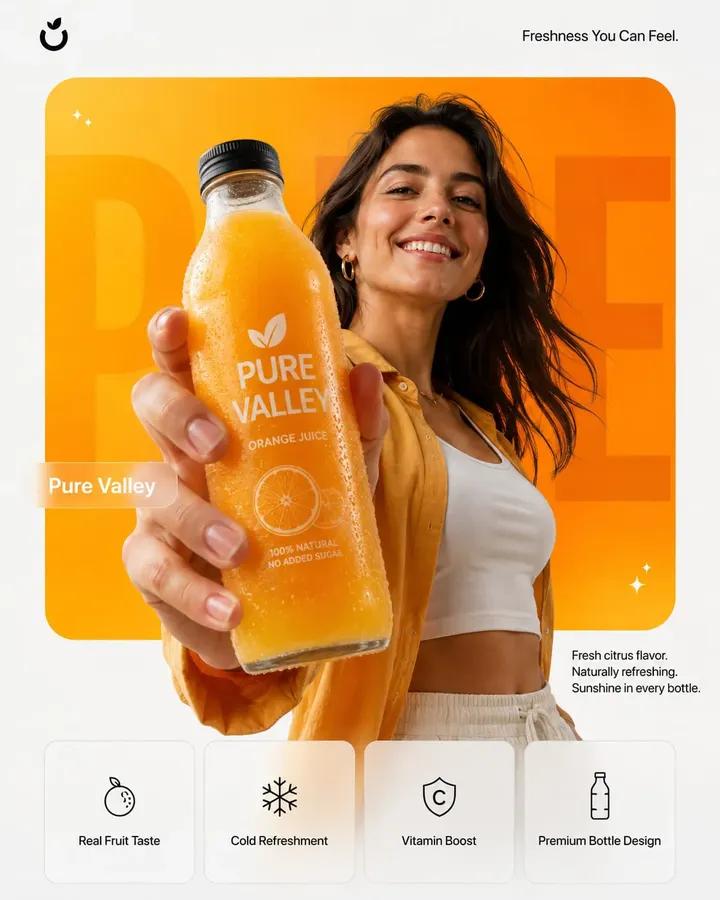 AI Prompt for High-End Product Campaign Posters