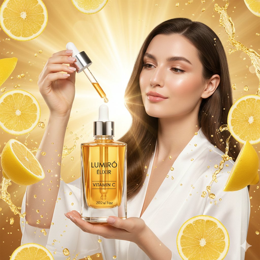 AI Prompt for High-End Skincare Product Marketing Images