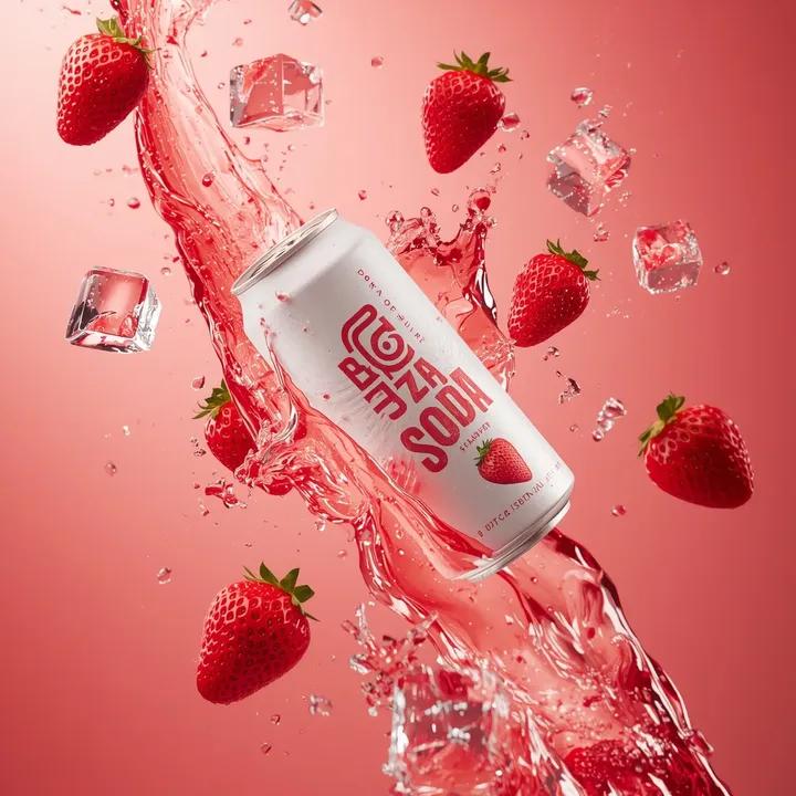 AI Prompt for High-End Soda Can Product Photography