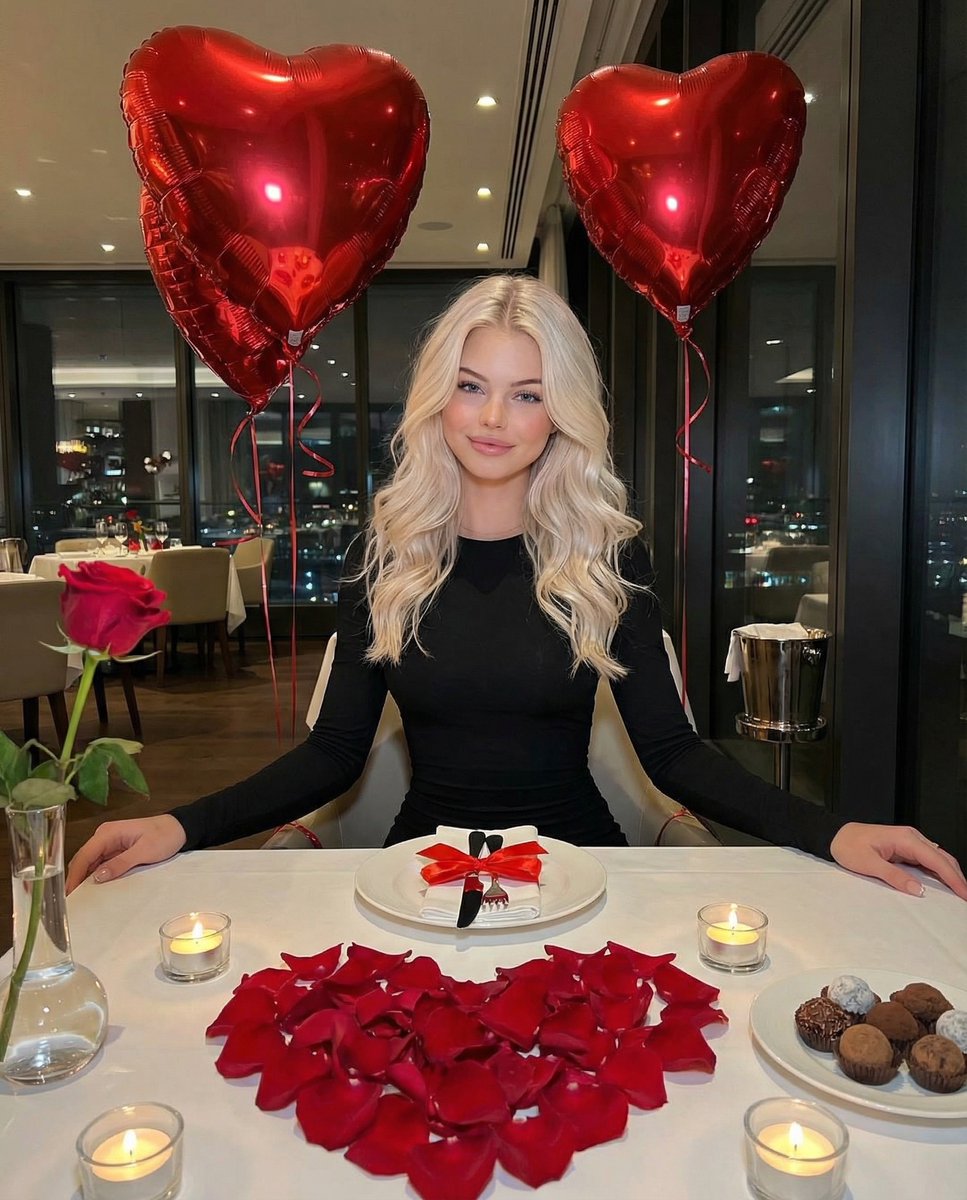 AI Prompt for High-End Valentine's Day Dinner Photography