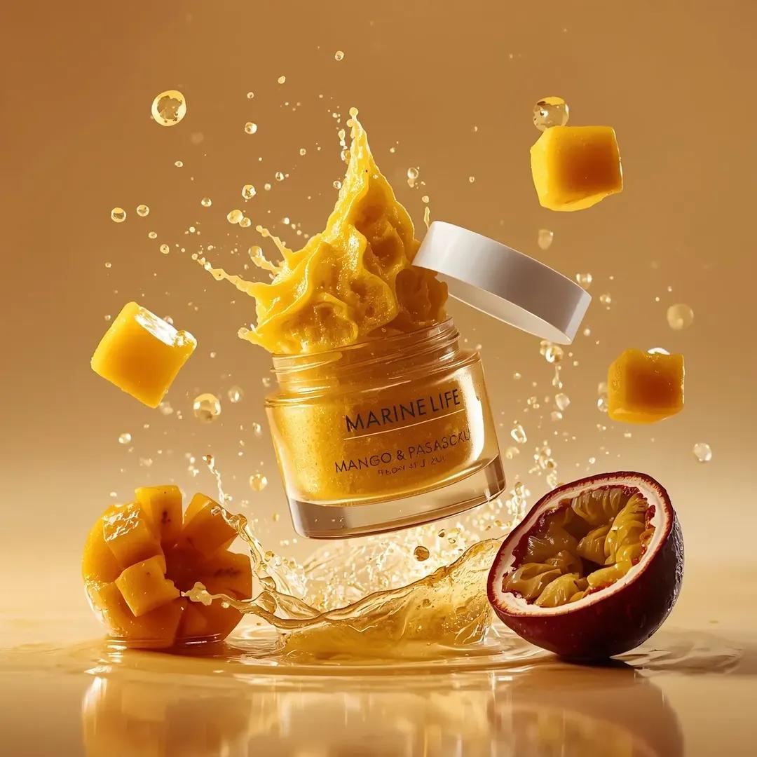 AI Prompt for High-Quality Cosmetic Product Photography with Explosive Effect