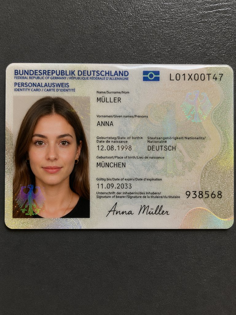 AI Prompt for High-Quality ID Card Photography
