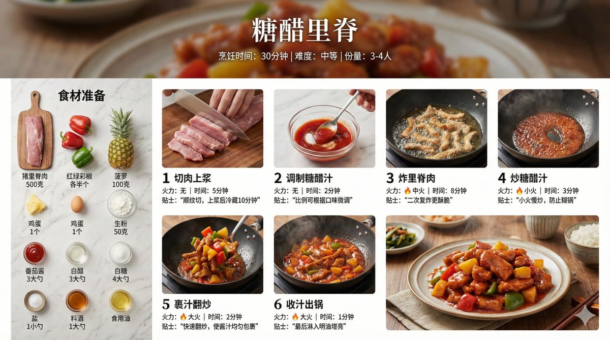 AI Prompt for High-Quality Infographic Recipe Images