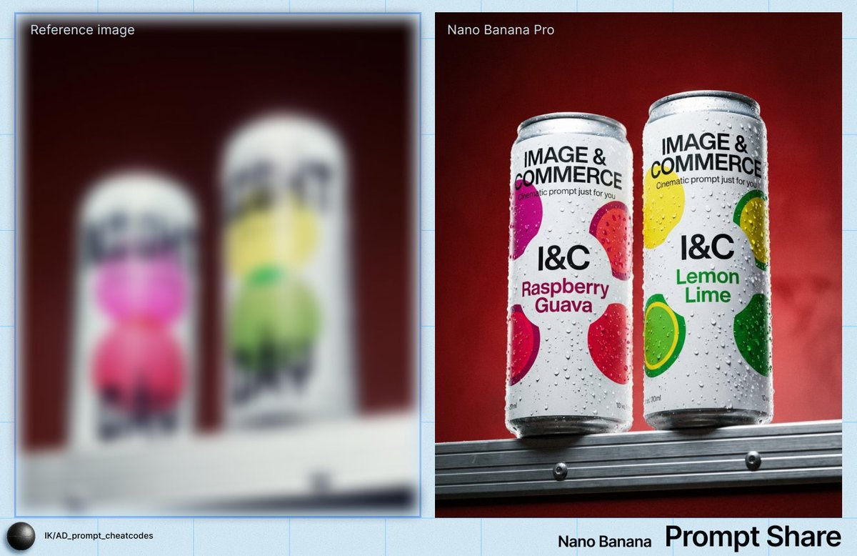 AI Prompt for High-Quality Product Photography with Condensation Effects