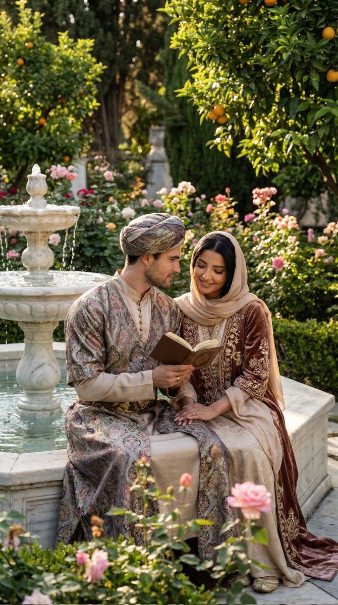 AI Prompt for Historical Ottoman Romance Photography