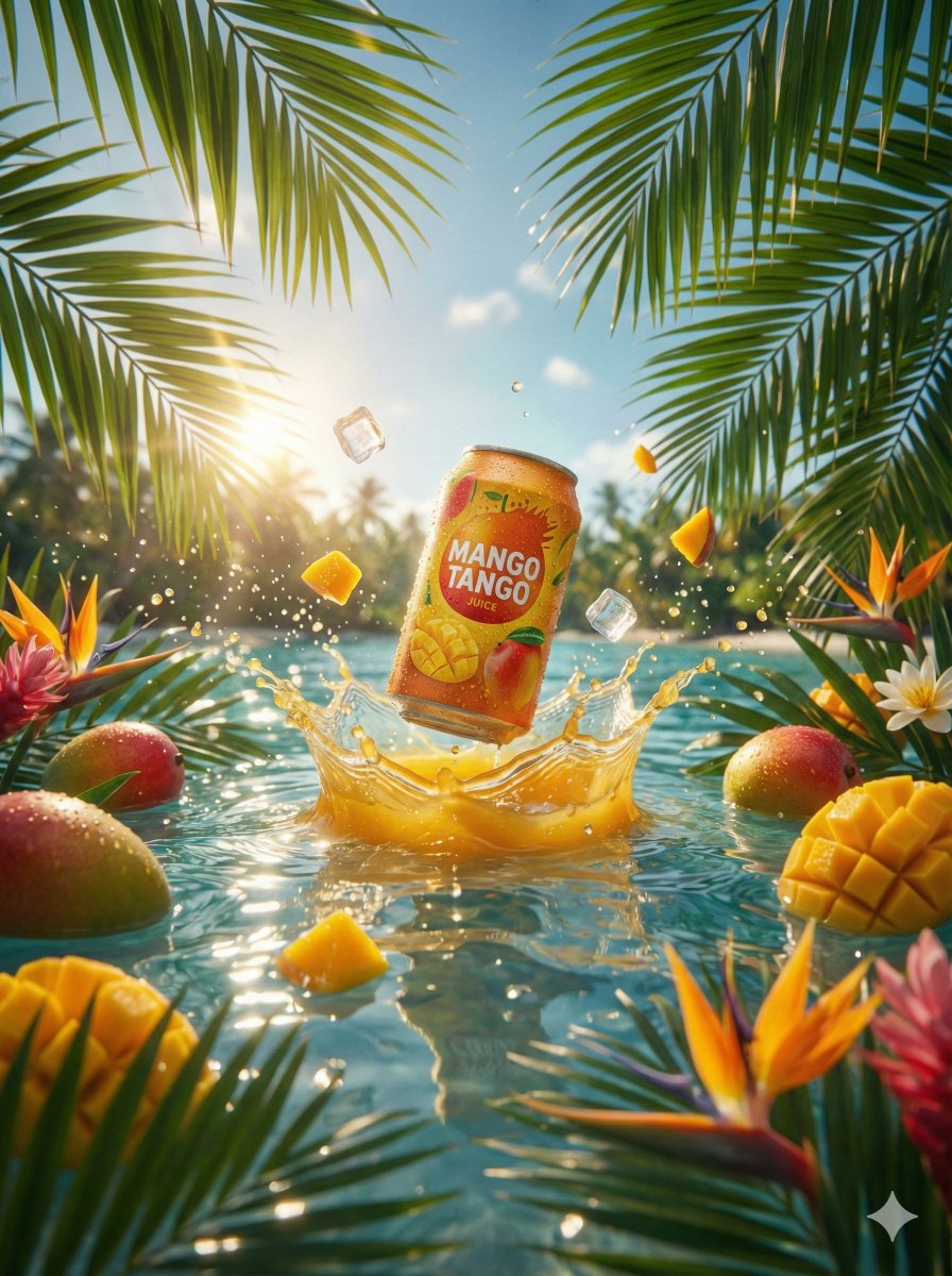 AI Prompt for Hyper-Realistic Commercial Beverage Photography