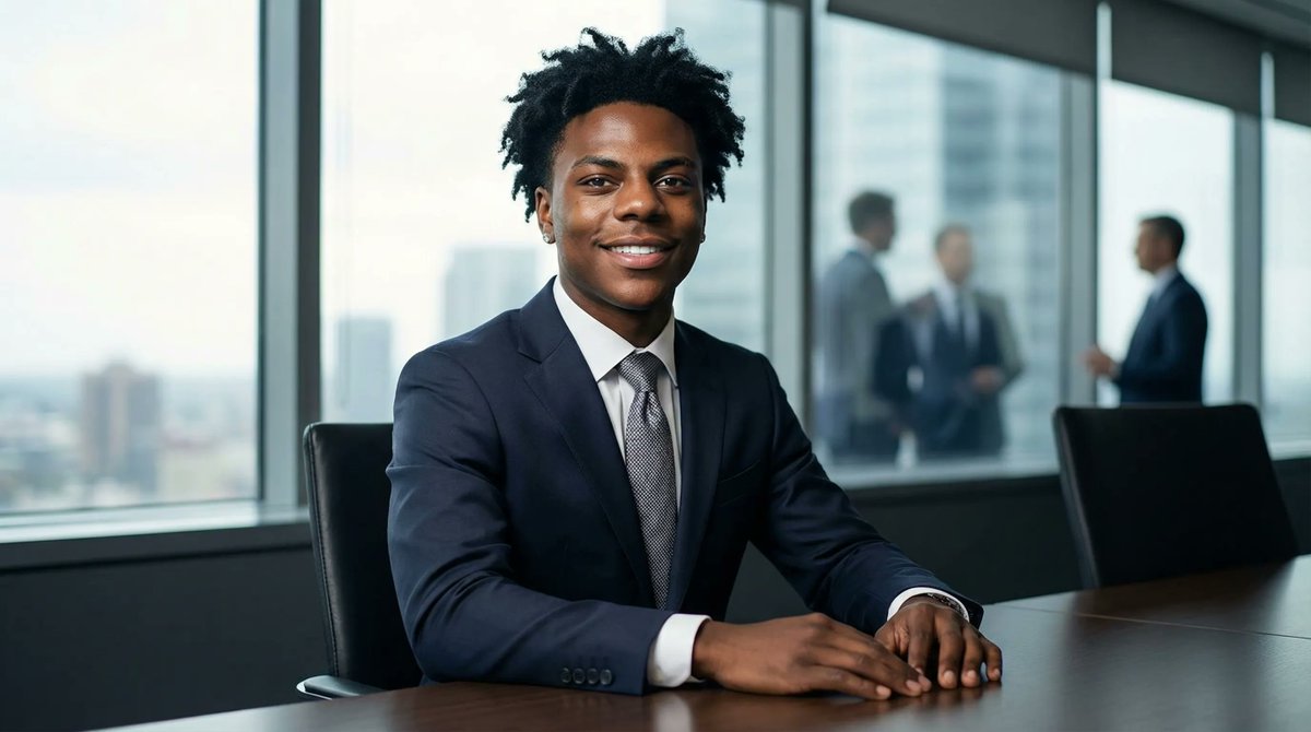 AI Prompt for Hyper-Realistic Corporate Boardroom Portraits with Professional Suits and Cinematic Lighting