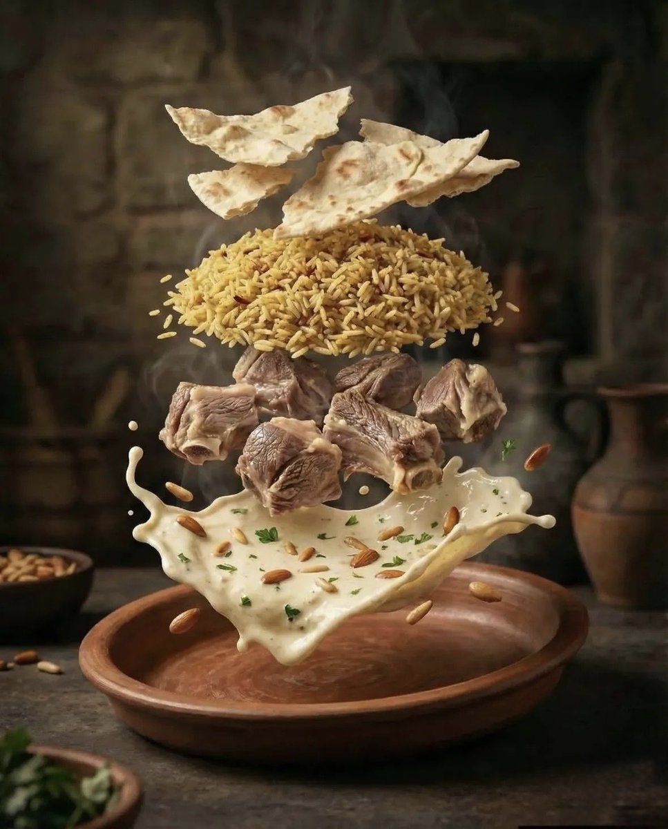 AI Prompt for Hyper-realistic Deconstructed Middle Eastern Food Photography