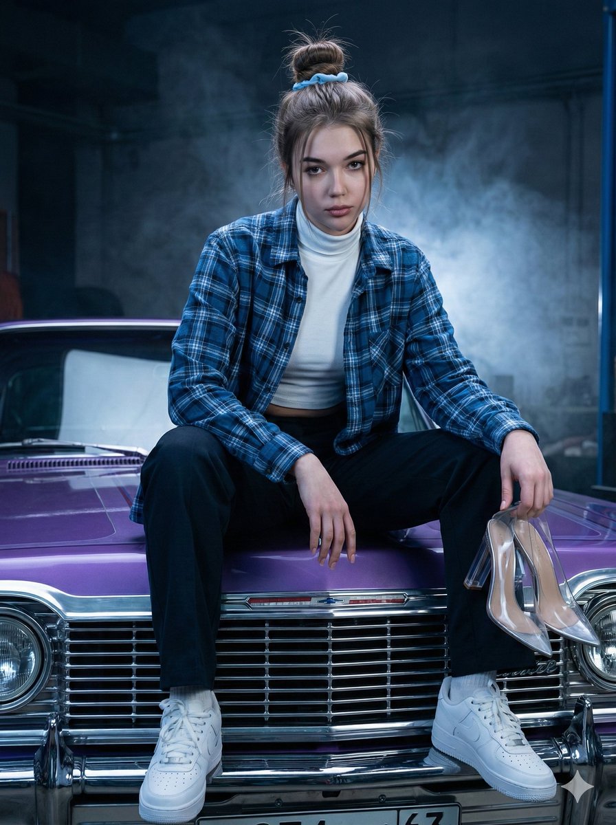 AI Prompt for Hyper-Realistic Female Portrait in Chic Urban Setting