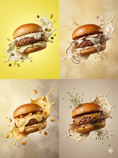 AI Prompt for Hyper-Realistic Floating Food Product Images