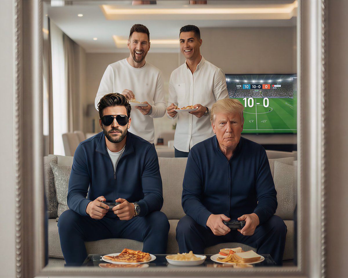 AI Prompt for Hyper-Realistic Football Scene with Luxurious Living Room