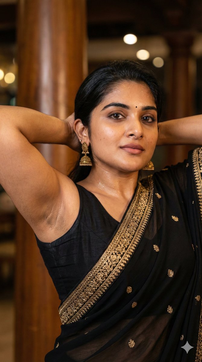 AI Prompt for Hyper-Realistic Indian Saree Portrait