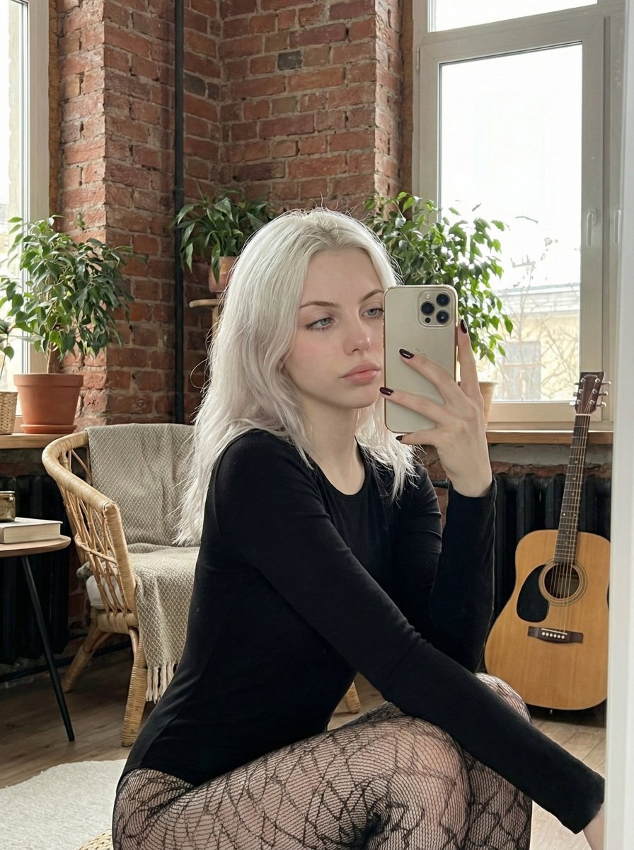 AI Prompt for Hyper-Realistic Mirror Selfie: Social Media Ready