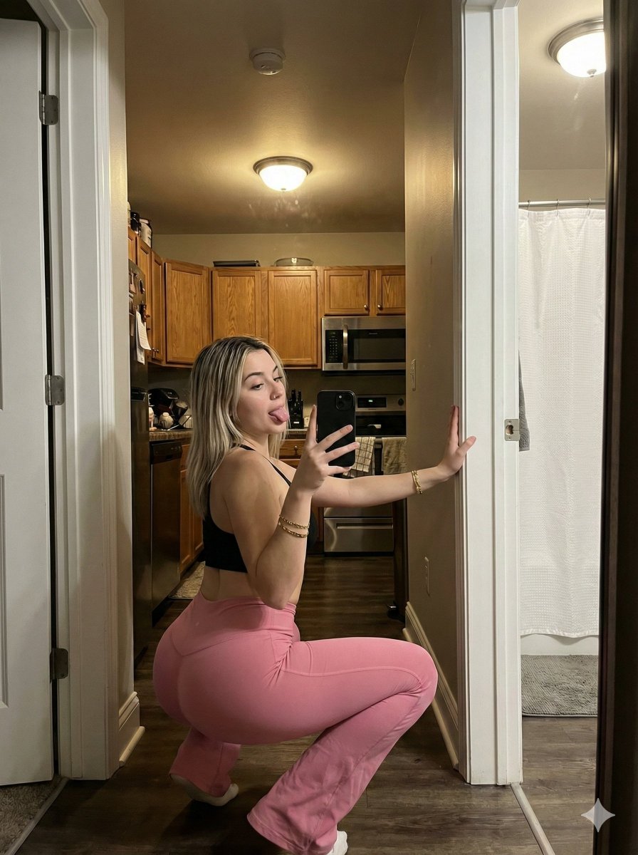 AI Prompt for Hyper-realistic Monochromatic Mirror Selfie Portraits