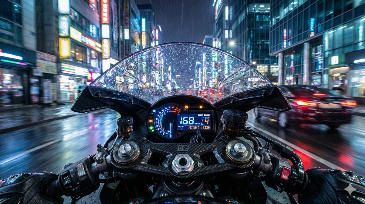 AI Prompt for Hyper-Realistic Motorcycle POV Images