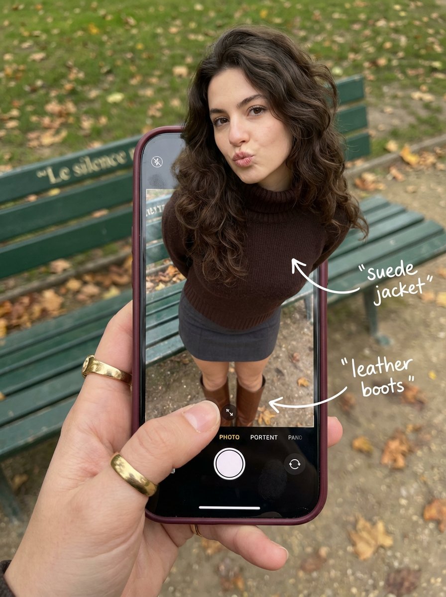 AI Prompt for Hyper-Realistic Phone Illusion Portraits
