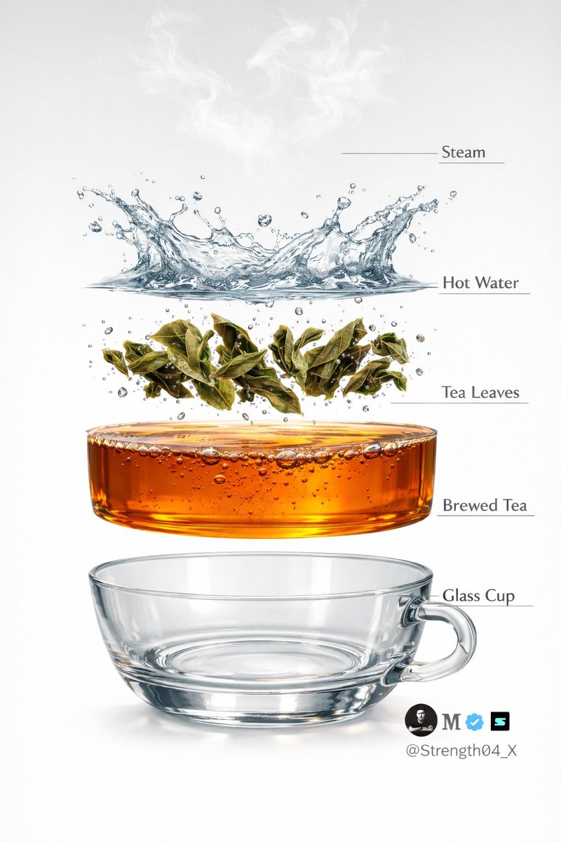 AI Prompt for Hyper-Realistic Tea Photography and Infographic Generation