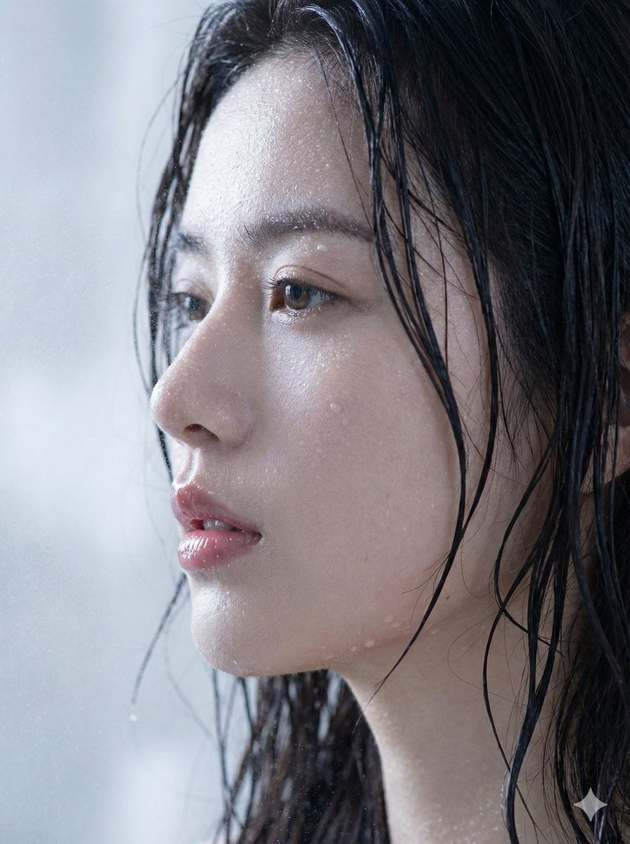 AI Prompt for Hyper-Realistic Wet Skin Portrait (Macro Focus)