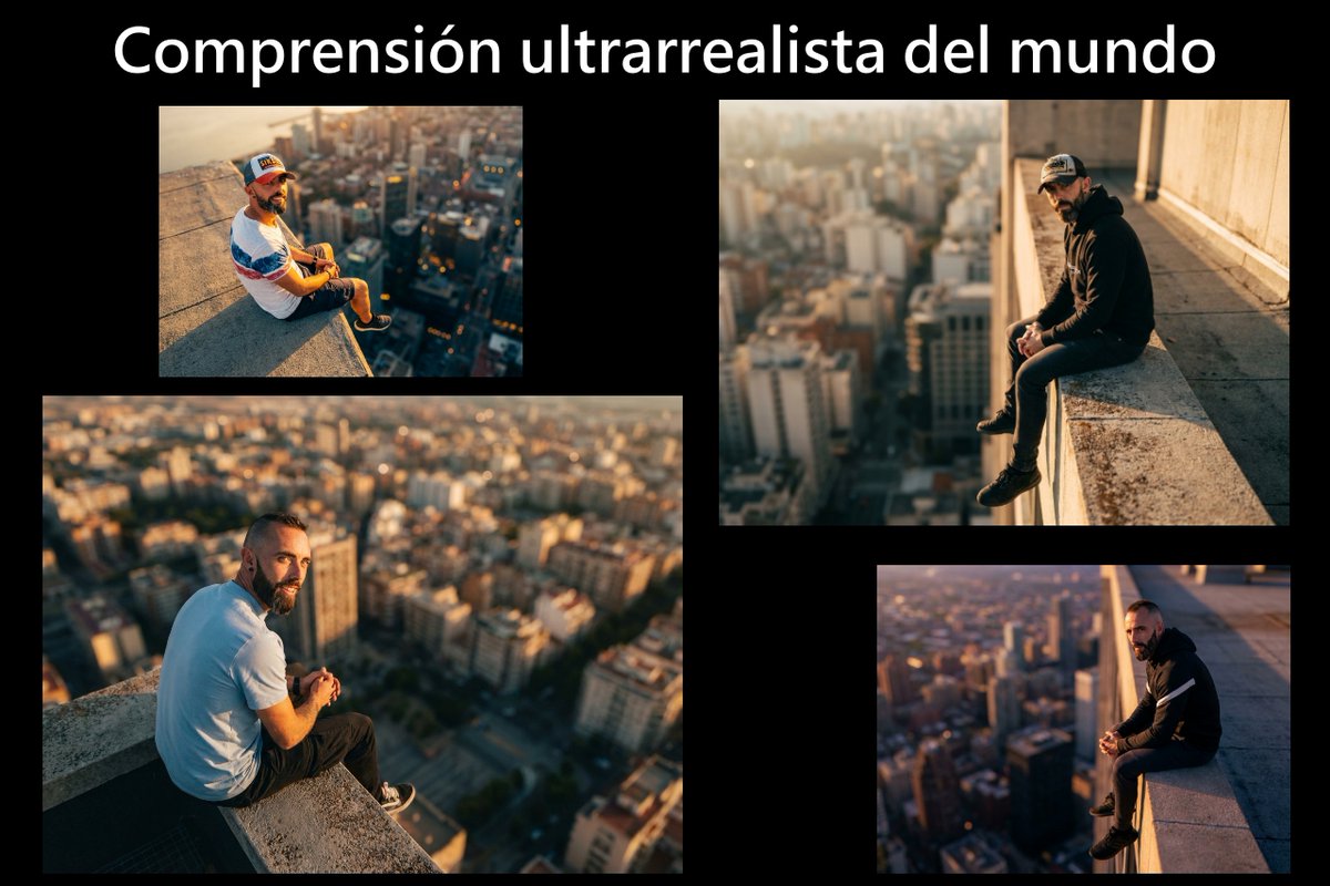 AI Prompt for Hyperrealistic Skyscraper Rooftop Portrait Photography